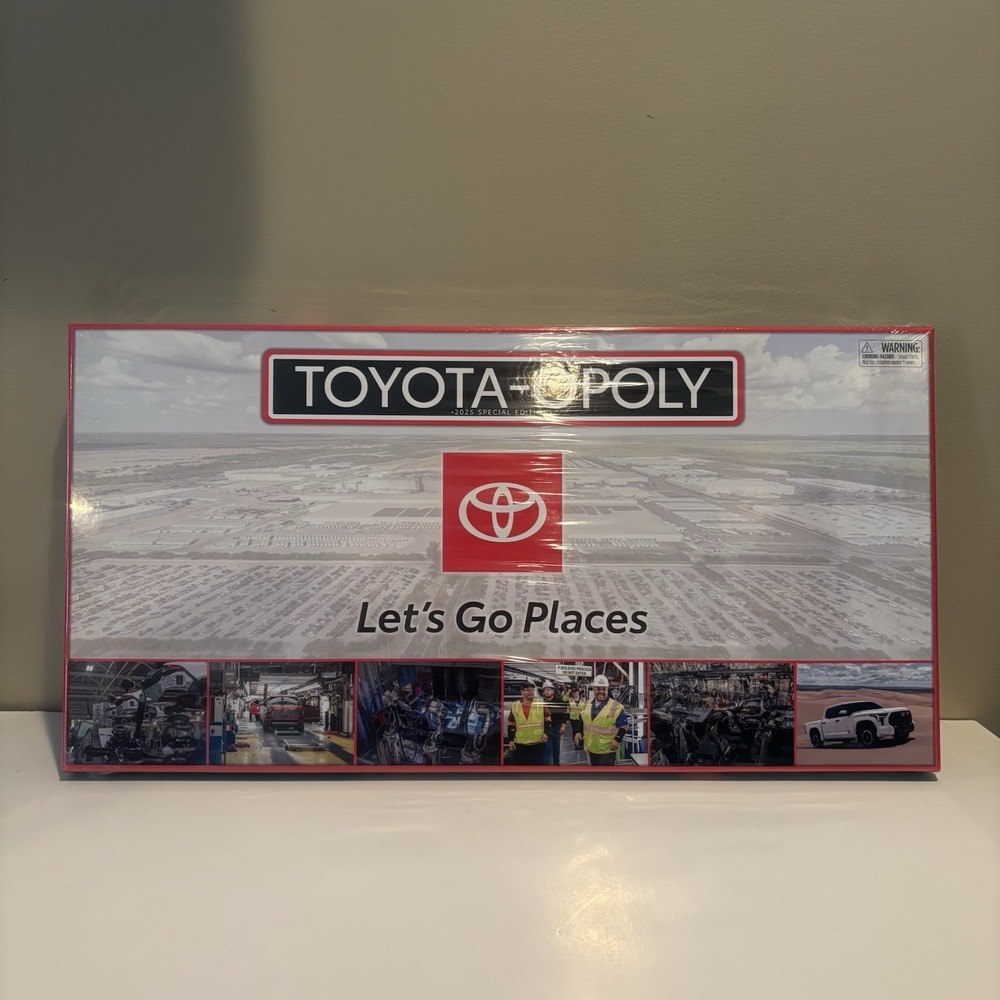 Toyota-opoly Board Game 2025 Special Edition Lexus Toyota - Brand-New Sealed